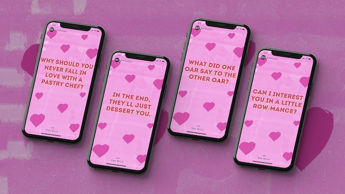 Valentine's Day Dad Joke Instagram Stories image number null